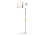 Height Adjustable Reading Book Floor Bracket Long Arm Table Bed Stand Multi Angle Rotation Holder