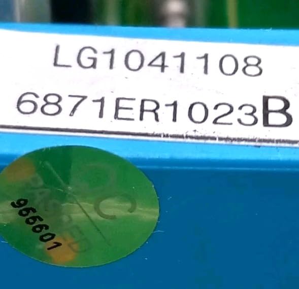 Replacement for LG Washer Control 6871EC1023B / 6871EC2025E