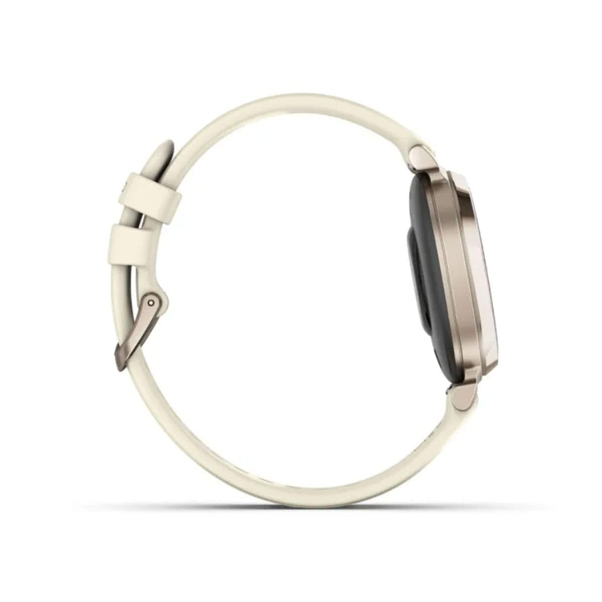 Garmin Lily 2, Small and Stylish Smartwatch, Hidden Display, Patterned Lens, Up to 5 Days Battery Life, Coconut (Renewed)