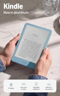 Amazon Kindle 16GB (newest model), Now thinner, lighter, and faster, 6" display, Ube