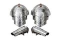 Medieval Knight Etching Steel Pauldrons Armour Shoulder with Bracers Wearable Battle Warrior LARP, Cosplay & Reenactment Halloween Costume