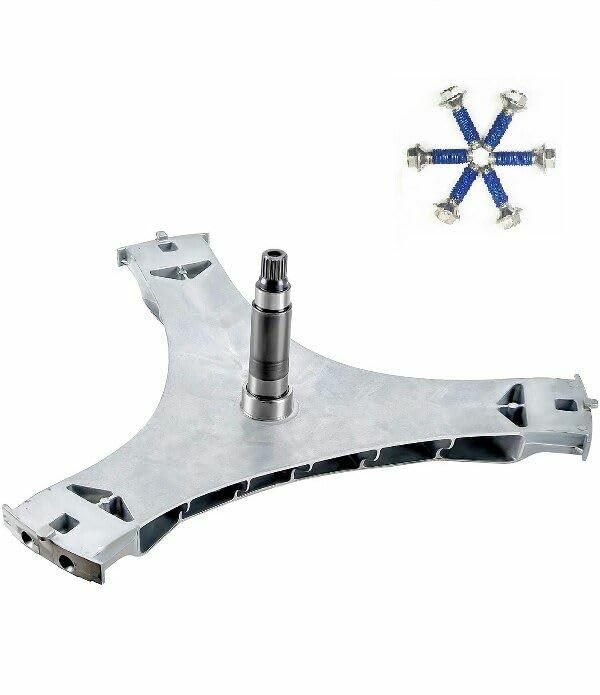 Flange Shaft Compatible Replacement for SAMSUNG Washer DC97-16509B DC60-00096A (6 Screws)