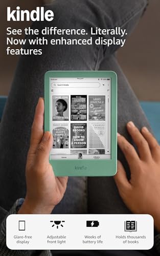 Like-New Amazon Kindle 16 GB (2024 model) - Light and compact, with fast page turns, and high contrast ratio - Black