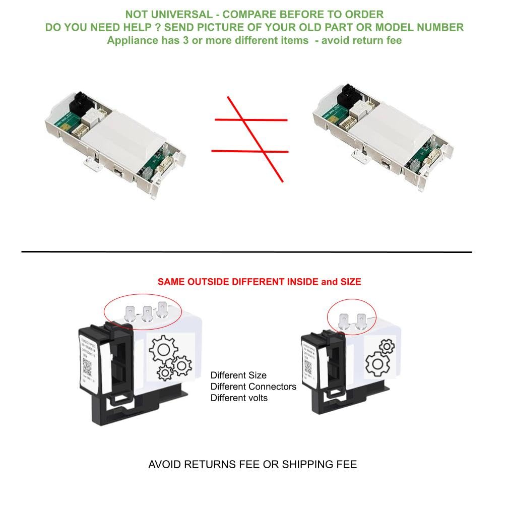 AP6015918, PS11749199 CKD749199X compatible with Whirlpool Washer Electronic Control Board fits old number AP6015918, PS11749199
