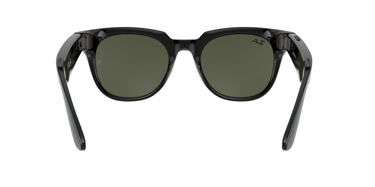 Ray-Ban Stories | Meteor Square Smart Glasses with Photo, Video, and Audio