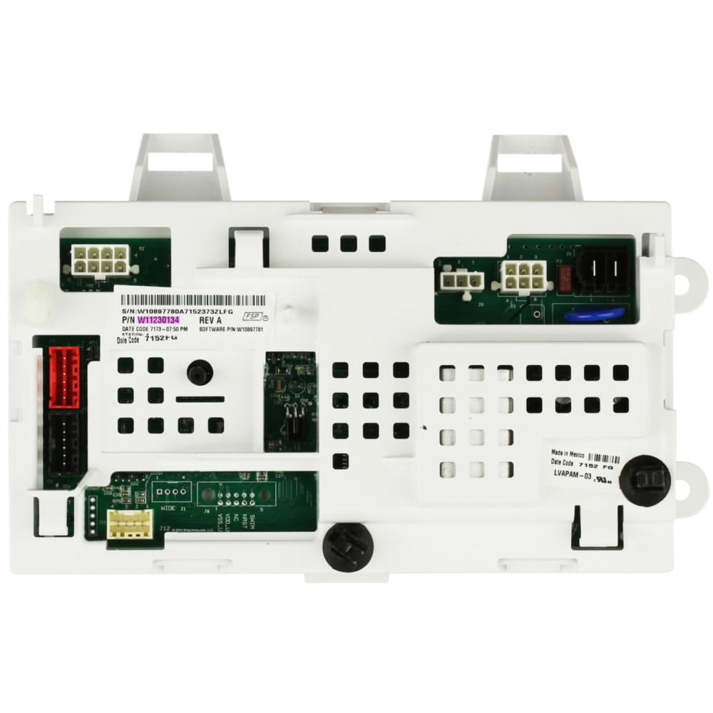 W11230134 Washer Control Board Compatible with Whirlpool WTW4855HW0