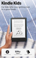 Amazon Kindle Kids 16GB (2024 model) - If it breaks, we will replace it, includes ad-free books and cover, with glare-free display, fast page turns - Space Whale