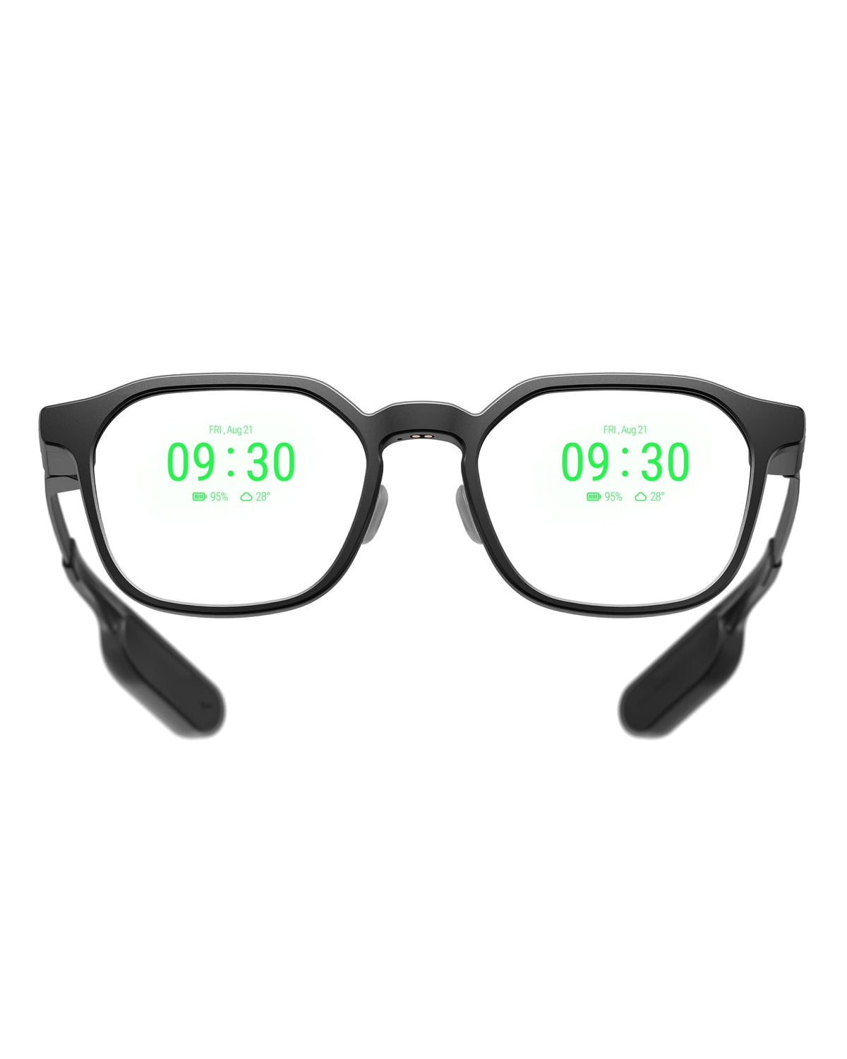 RayNeo iO Smart Glasses, 33g, AI Voice Recorder, Translation, Teleprompter
