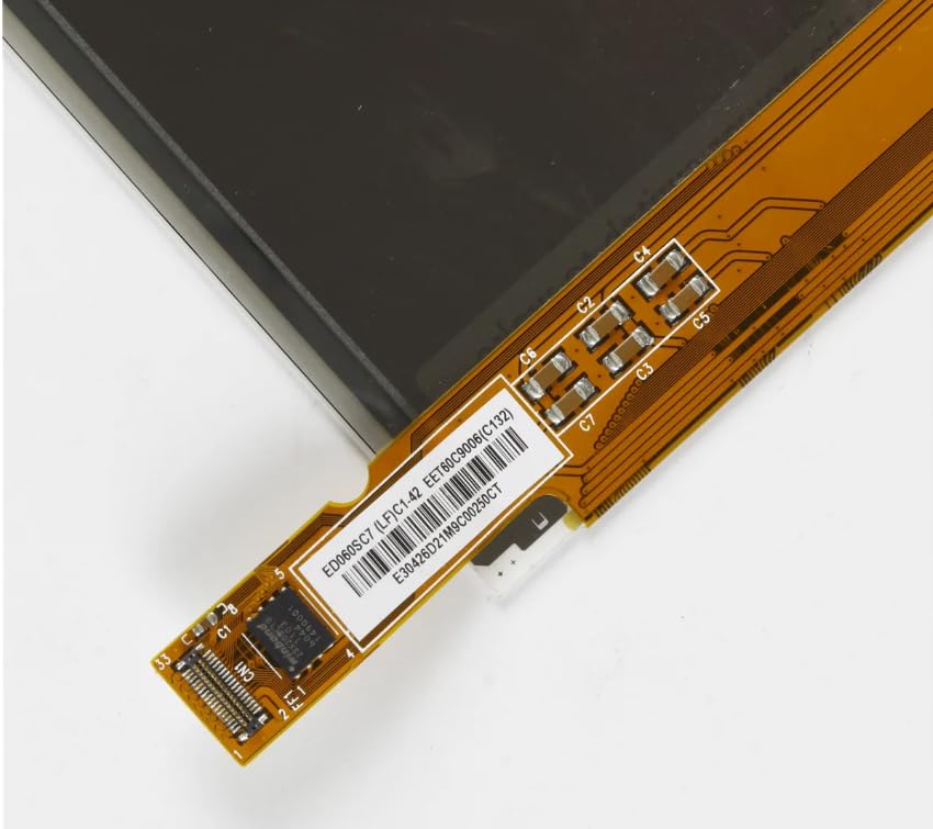 6 Inch 600×800 SVGA Eink Screen ED060SC7(LF) for Kindle 3 D00901 Ebook Reader 34 pins Display Replacement Parts
