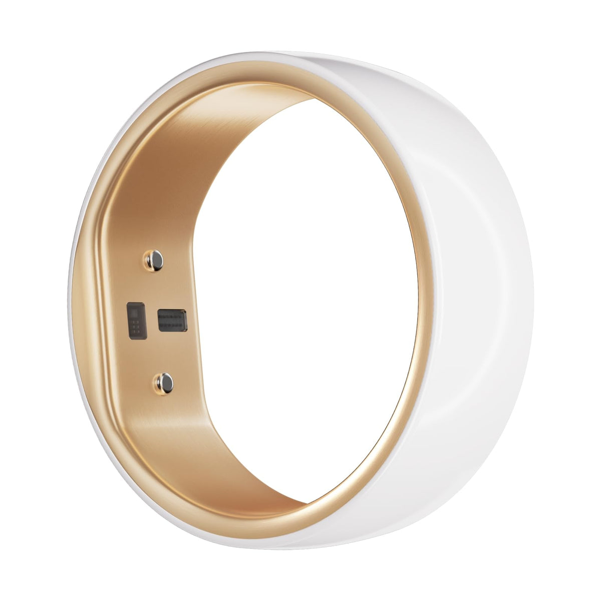femometer Ring Gen2 - Size Before You Buy, Smart Ring for Women(Size 8)