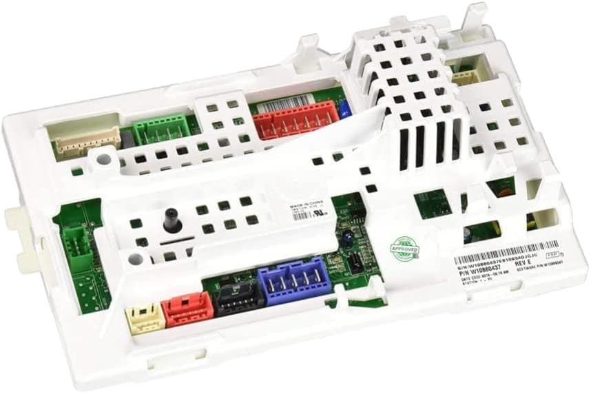 Electronic Control Board W10860437 Replacement Component W10721255 W10726395 PS11737993 Compatible with Whirlpool and Other Major Washer Brands