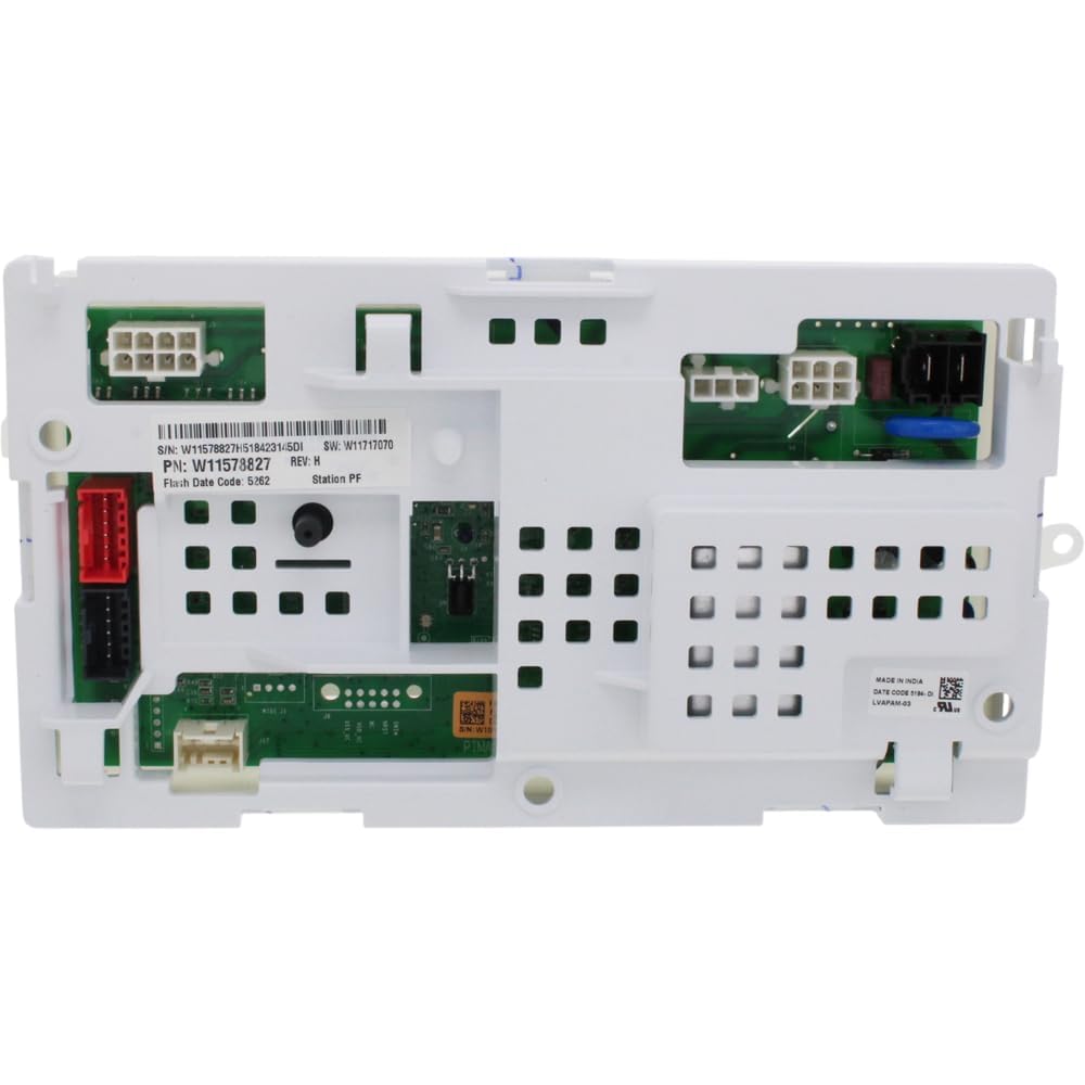 W11608056 FOR Whirlpool Maytag Amana Crosley Washer Electronic Control Board Compatible with WTW4950HW1 WTW4950HW2 WTW4950HW3 WTW4955HW3 WTW4957PW0