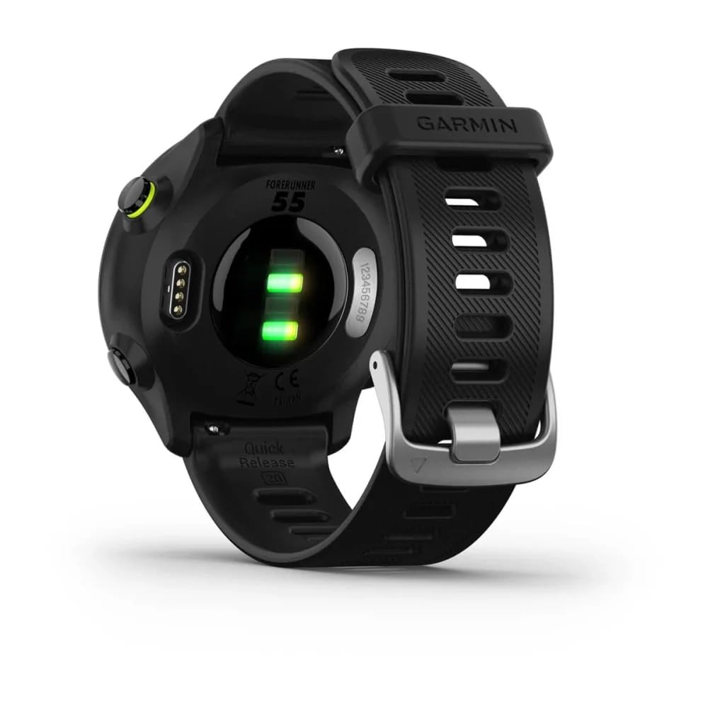 Garmin Forerunner 55 GPS Running Smartwatch, Black