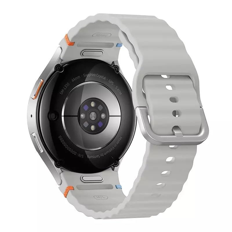 SAMSUNG Galaxy Watch 7, 44mm, WiFi, Bluetooth, Silver (Renewed)