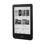 Kobo Clara BW | eReader | 6” Glare-Free Touchscreen with ComfortLight PRO | Dark Mode Option | Audiobooks | Waterproof | 16GB of Storage | Black