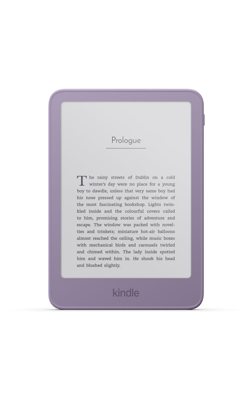 Amazon Kindle 16GB (newest model), Now thinner, lighter, and faster, 6" display, Ube