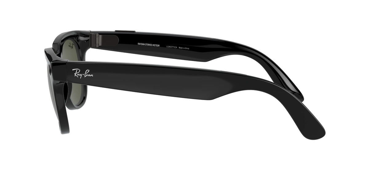 Ray-Ban Stories | Meteor Square Smart Glasses with Photo, Video, and Audio