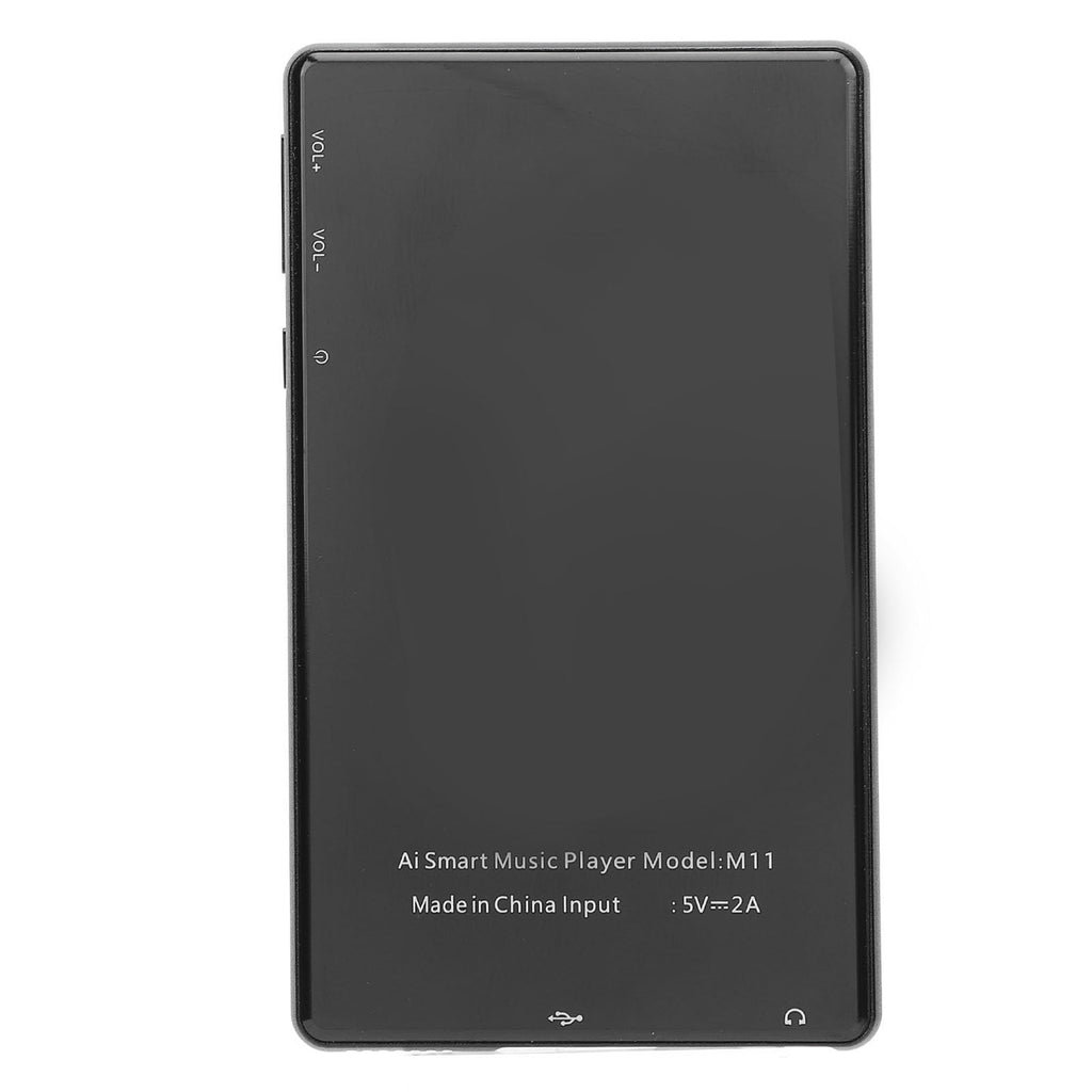 5.0in LED Multi Touch MP4 Player 1080P Video Playback Widescreen Portable Media with 2500mAh Battery Type C Fast Charging Supports AVI MOV MKV FM Radio Ebook Reader for Music and