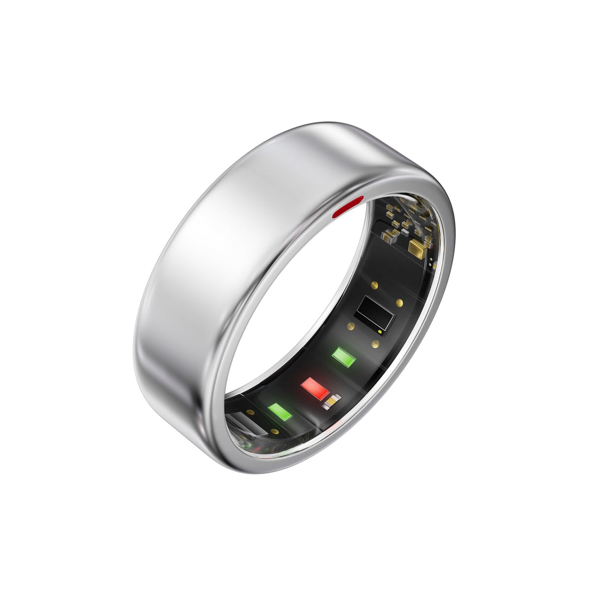 POBOVi Gen2 Titanium Smart Ring, Rosegold, Matte, Size 11
