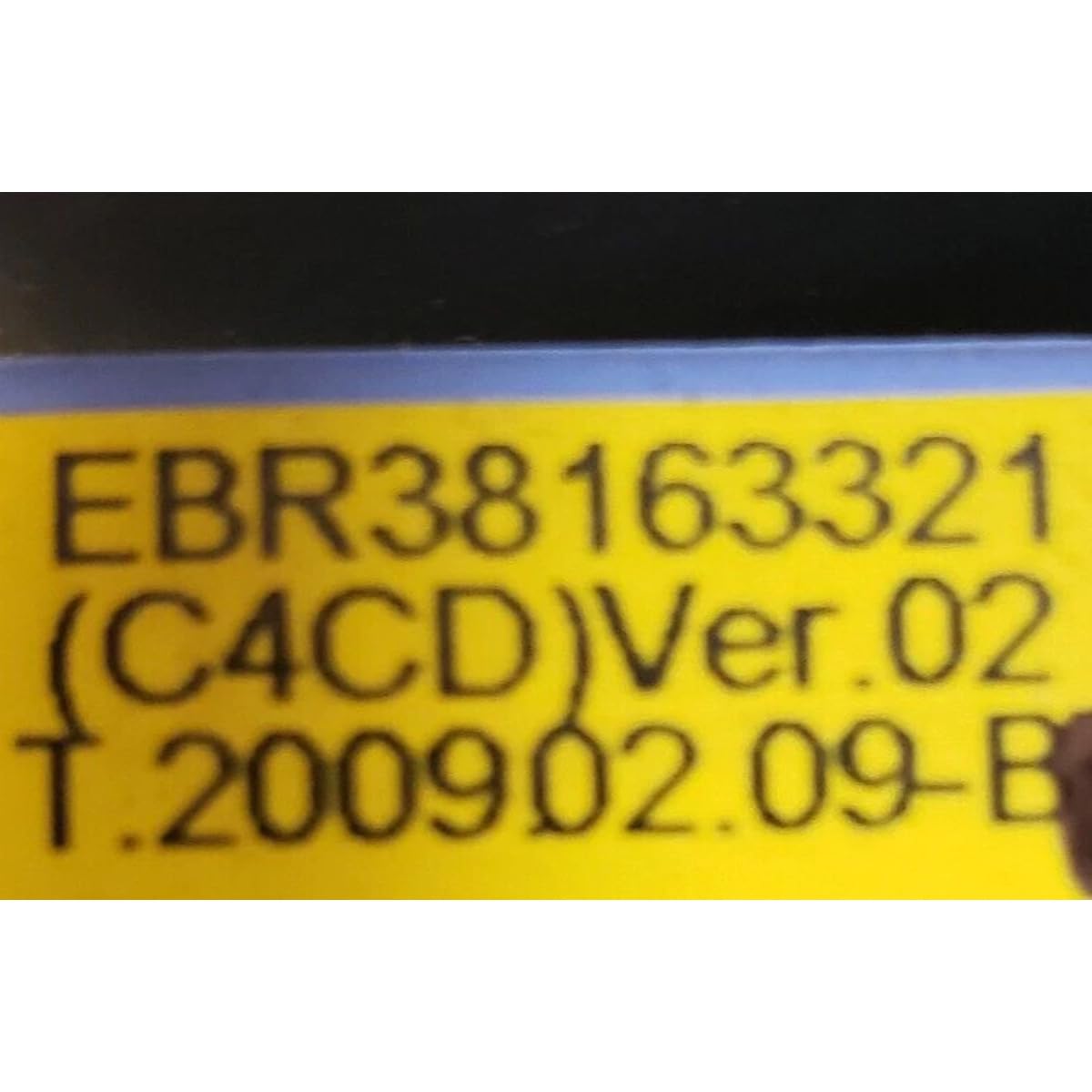 Replacement for LG Washer Control EBR38163321 1-Year Guarantee Free Same Day Shipping # Used compatible with LG EBR38163321.