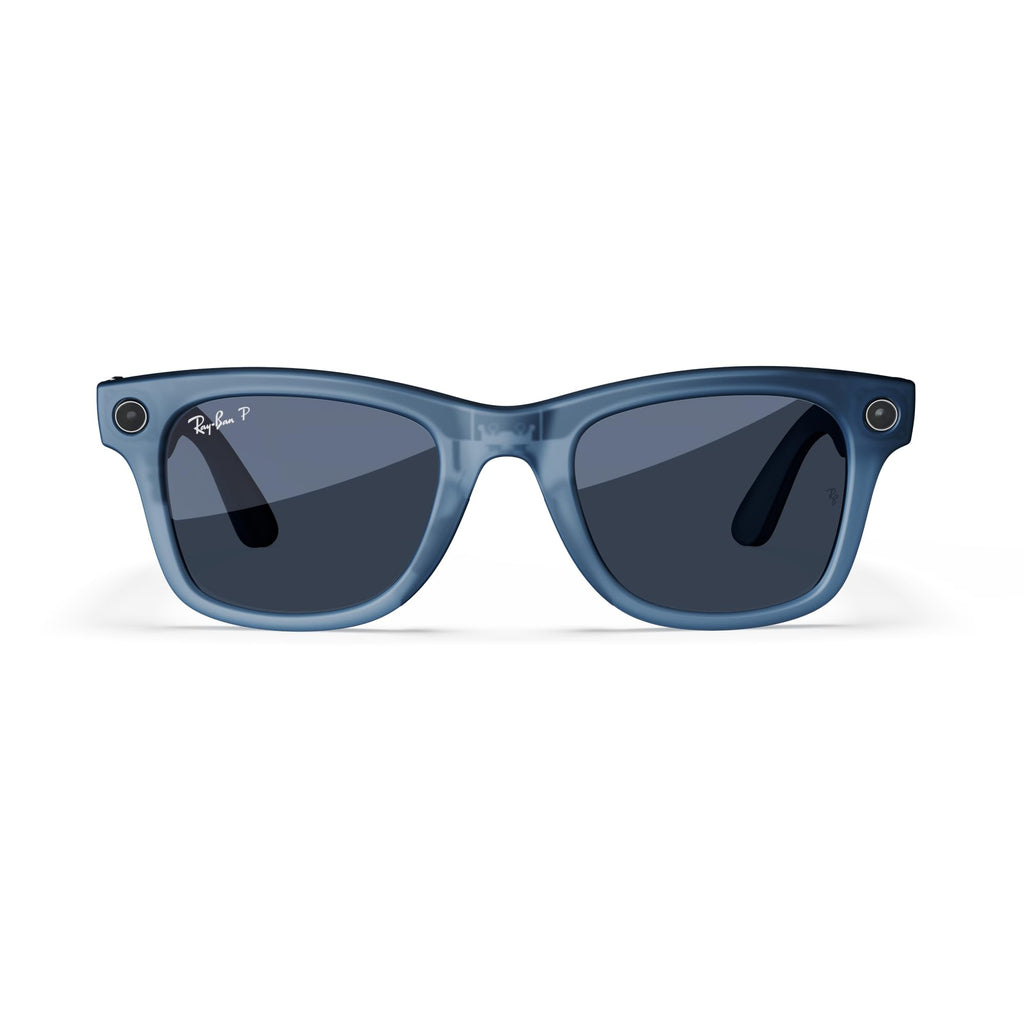 Meta Ray-Ban Glasses, Wayfarer (Renewed)