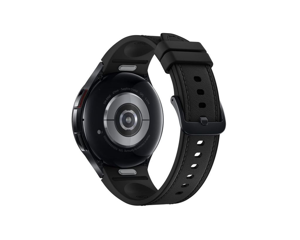 SAMSUNG Galaxy Watch 6 Classic 47mm Bluetooth Smartwatch, Rotating Bezel, Fitness Tracker, Personalized HR Zones, Advanced Sleep Coaching, US Version, Black (Renewed)