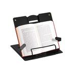 Adjustable Metal Bookshelf Portable Reading Support File Shelf Tablet Sheet Music Recipe Holder