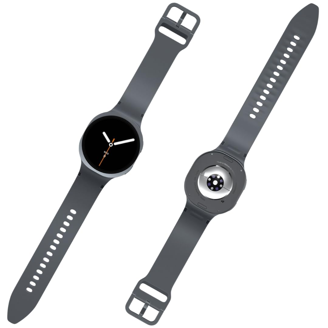 Samsung Galaxy Watch 8 | 40mm | AI Smartwatch w/ 1.34" AMOLED, Wear OS 6, Wi-Fi, Bluetooth, Heart Rate, GPS Fitness Tracker | IP68, MIL-STD-810H | International Model L320 | w/Fast Charger, Graphite