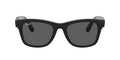 Ray-Ban Stories | Wayfarer Square Smart Glasses, Matte Black/Dark Grey, 53 mm