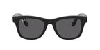 Ray-Ban Stories | Wayfarer Square Smart Glasses, Matte Black/Dark Grey, 53 mm
