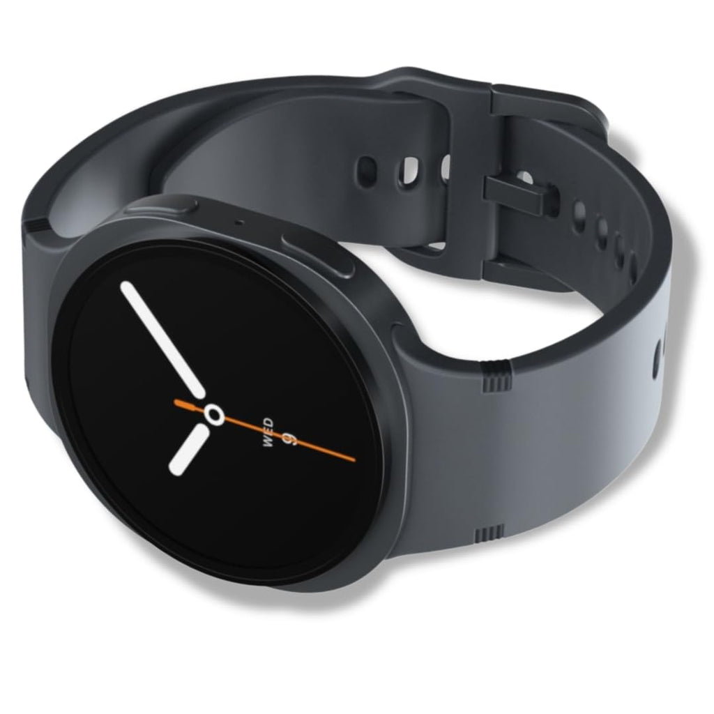Samsung Galaxy Watch 8 | 40mm | AI Smartwatch w/ 1.34" AMOLED, Wear OS 6, Wi-Fi, Bluetooth, Heart Rate, GPS Fitness Tracker | IP68, MIL-STD-810H | International Model L320 | w/Fast Charger, Graphite