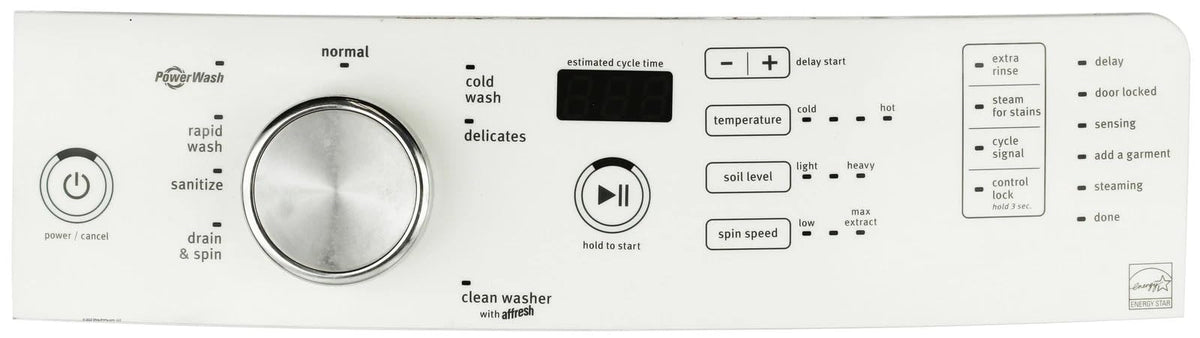W10679028 for Whirlpool Washer Main Control Panel
