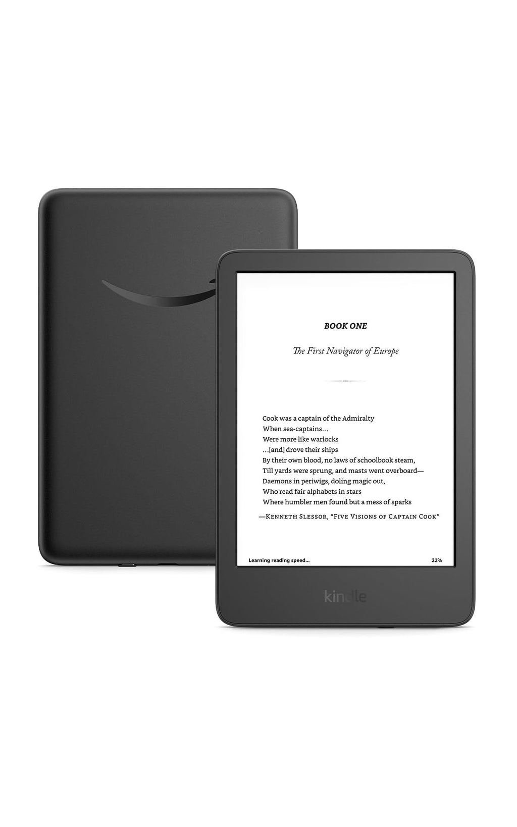 Like-New Amazon Kindle 16 GB (2024 model) - Light and compact, with fast page turns, and high contrast ratio - Black