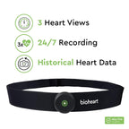 Bioheart 24/7 Continuous Heart Monitor Chest Strap