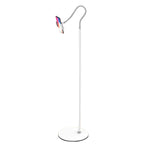 Height Adjustable, 360 ° Rotation Clip Tablet Stand for Phones, Phablets, E-Readers, and Gaming Devices, Holder Flexible Gooseneck Arm Stand Solid Metal Base,Black-165x26cm,Black-165x26cm
