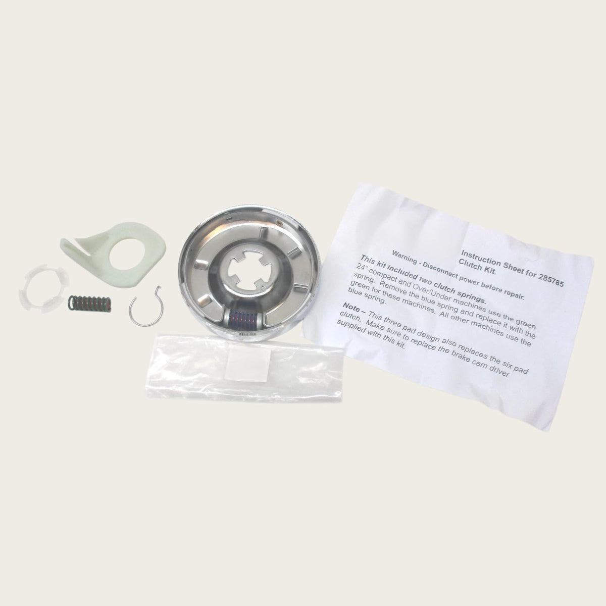 285785 8‑Pack Washer Clutch Assembly FOR Direct‑Drive Washing Machine Units