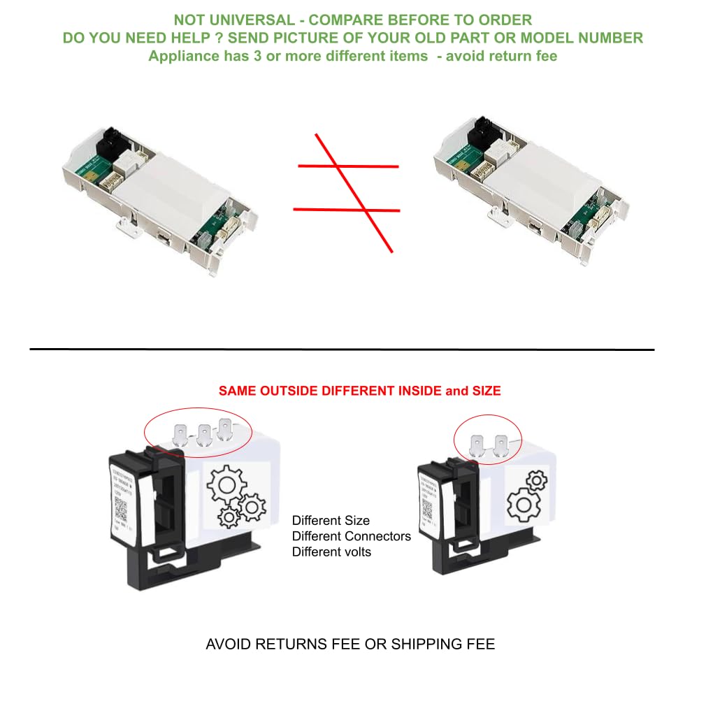 Washer Control Board compatible with Alliance, Speed Queen – Replaces 202508, 4975799