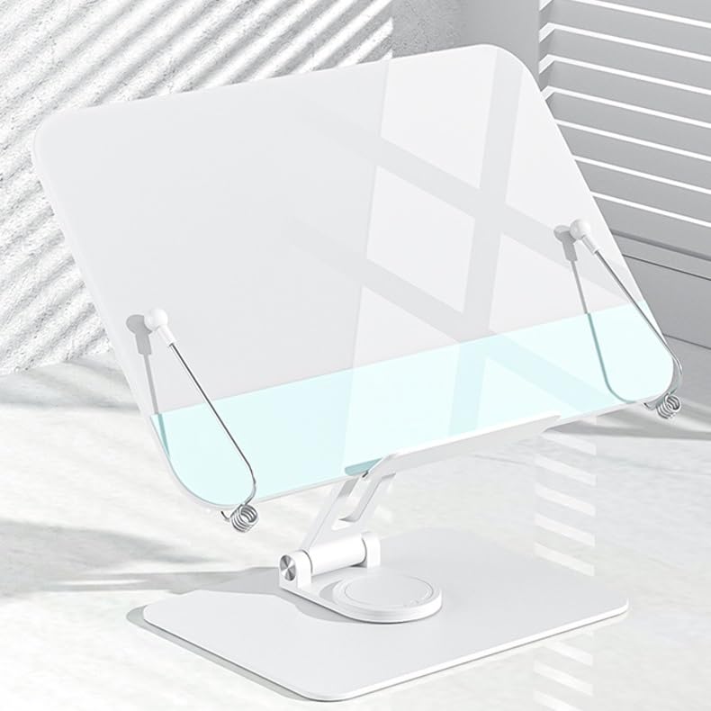 Office and Entertainment Rotatable Reading Stand Acrylic