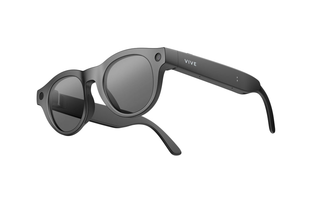 HTC Vive Eagle AI Glasses – Pantos Sunglasses, Charcoal Black