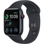 Apple Watch SE (2nd Gen) (GPS, 40mm) - Midnight Aluminum Case with Midnight Sport Band, S/M (Renewed)