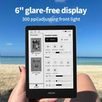OBOOK6 eReader (64G), 6" 300ppi Glare-Free Display, Android, Adjusting Front Light, Long of Battery Life, Dark Mode Option, eBook Readers Devices