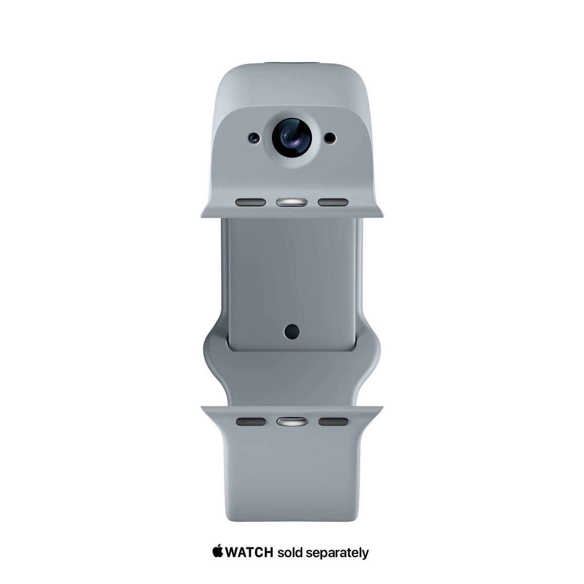 Wristcam, Smart Dual-Camera Band for Apple Watch (Apple MFi Certified), 8MP Sensor, Full HD Video/720P Sport Mode, (New) Pro. Image Stabilization, WiFi, IP68 Water Resistant, Siri Integration