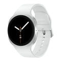 Samsung Galaxy Watch 8 (2025) 40mm Bluetooth Smartwatch, Cushion Design, Fitness Tracker, Sleep Coaching, Running Coach, Energy Score, Heart Rate Tracking, Silver (Renewed)