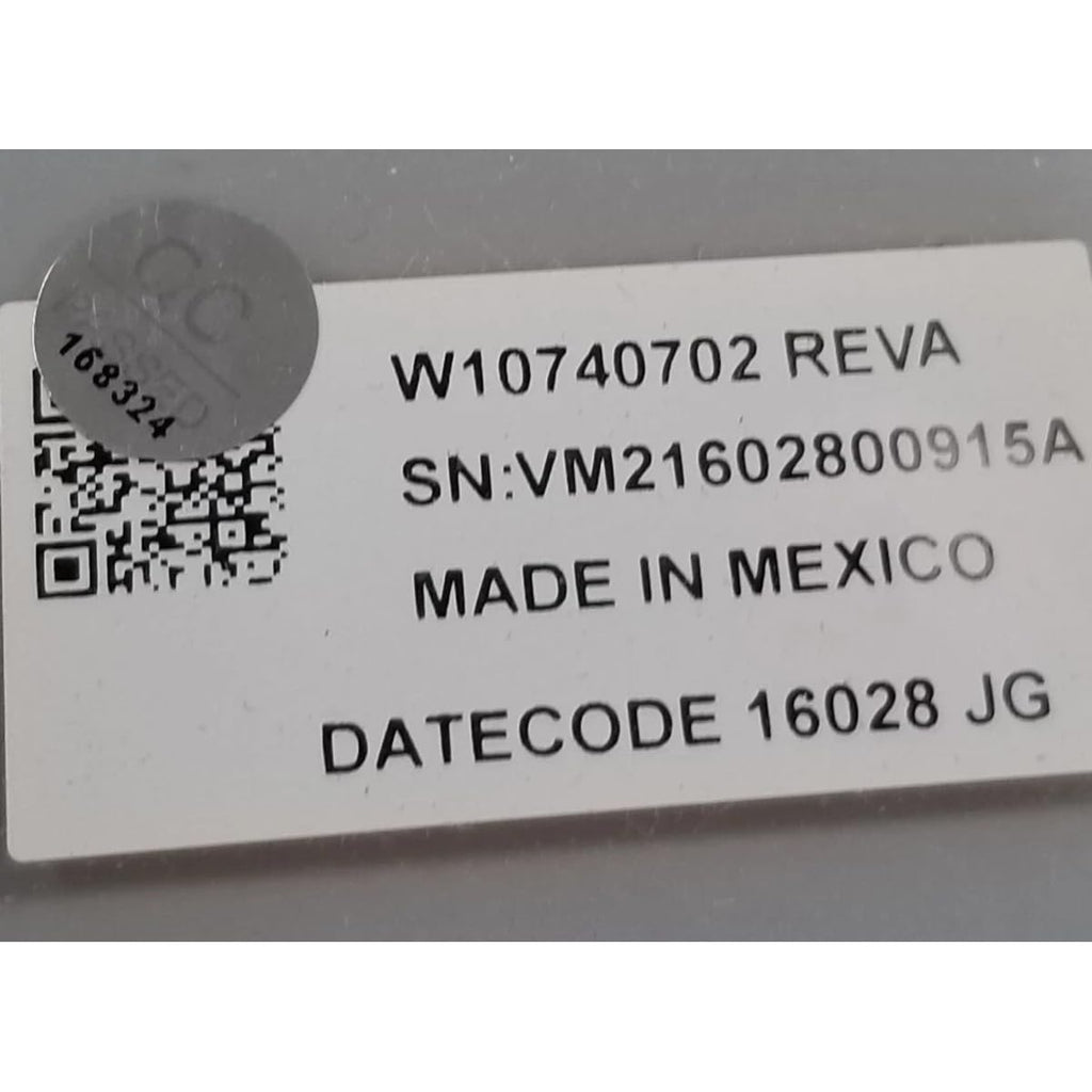 Replacement for Maytag Washer Control W10740702 1-Year Guarantee Free Same Day Shipping # Used compatible with Maytag W10740702.
