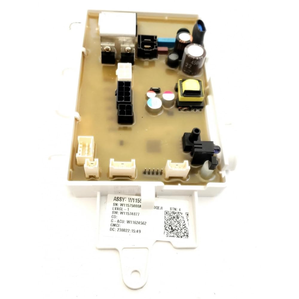 W11553744 Washer Control Board Compatible with Whirlpool WTW5100HC3, WTW5100HW3, WTW5105HC3, WTW5105HW3