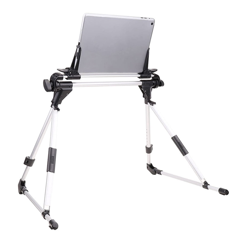 Tablet Stand Adjustable Phone/Tablet Holder with Steel Arm Lazy Mount Holder Stand for All 4"-10.5" Phones Tablet E-Readers Switch and More Devices