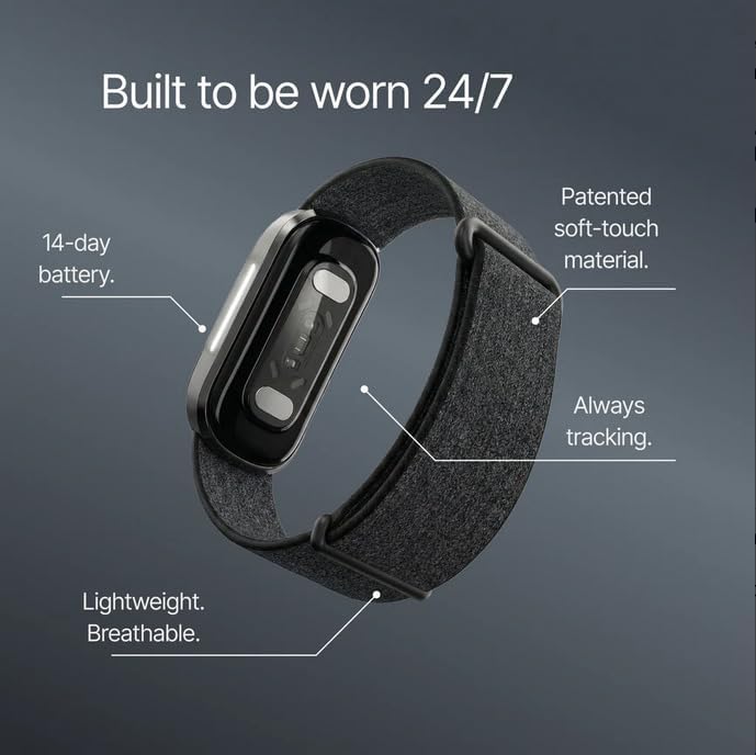 The Hume Band 2.0, Award-Winning Longevity Activity Tracker (Renewed)