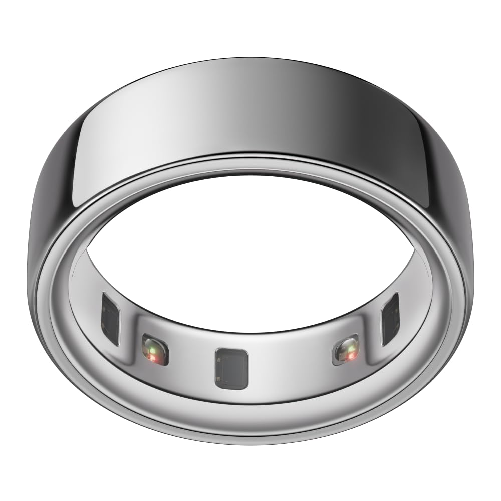 Oura Ring 4 Smart Ring - Silver - Size 11