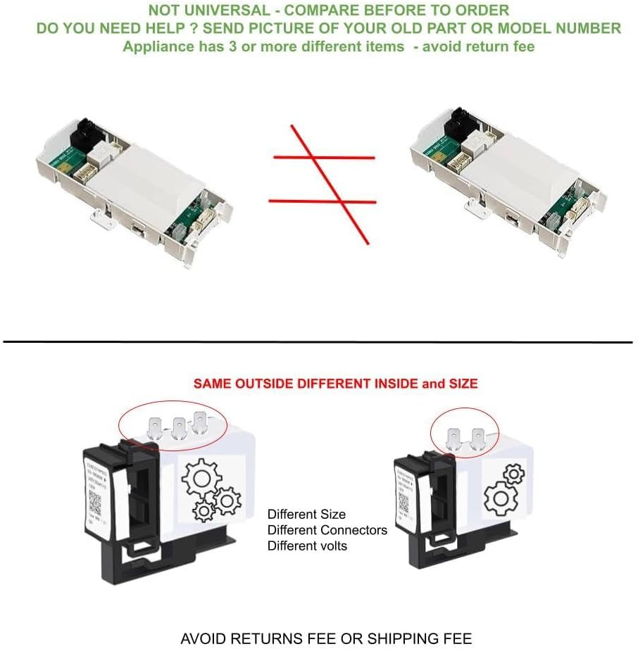 EBR62267104 CKD267104X compatible with LG Washer Display Power Control Board Assembly fits old number EBR62267104