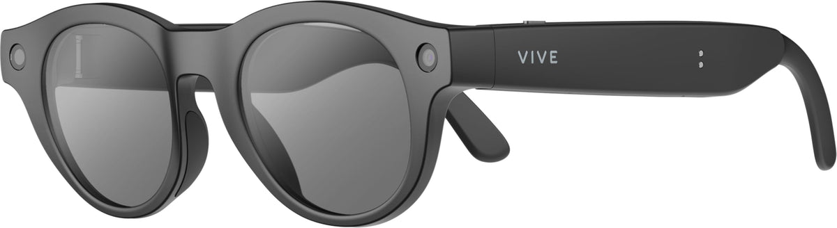 HTC Vive Eagle AI Glasses – Pantos Sunglasses, Charcoal Black
